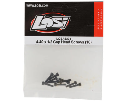 4-40 x 1/2" Cap Head Screws (10) Losi