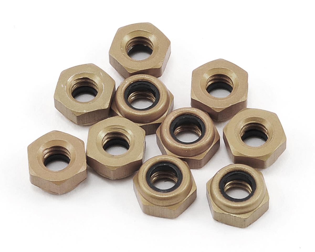 4-40 Aluminum Locknut (10) Losi