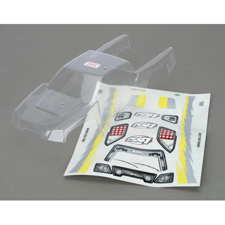 Mini-DT Body, Clear with Sticker Sheet & Masks