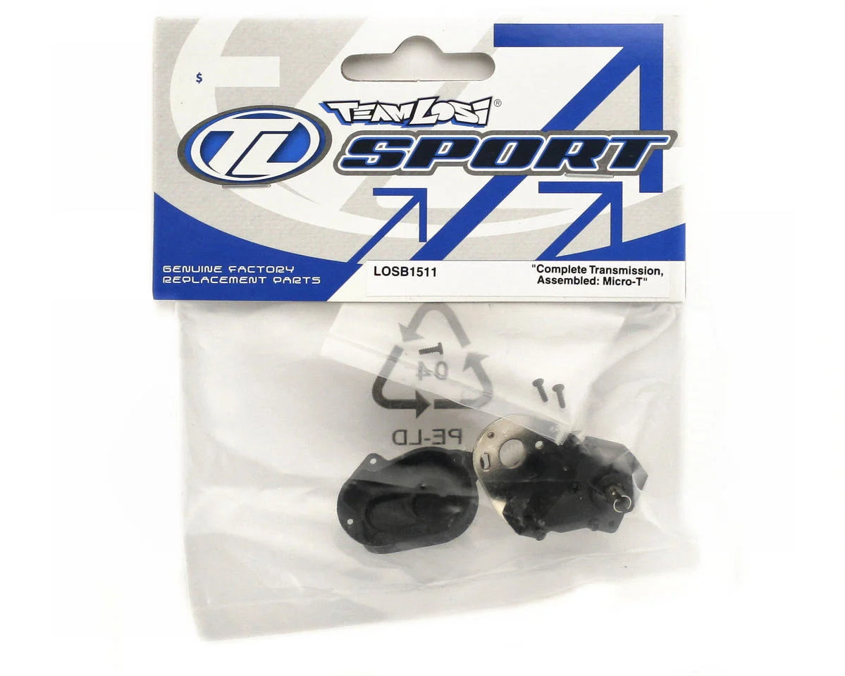 Losi Complete Tranny, Assembled (Micro-T)