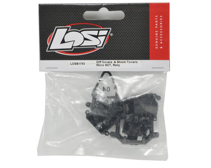 Losi Differential Cover & Shock Tower Set