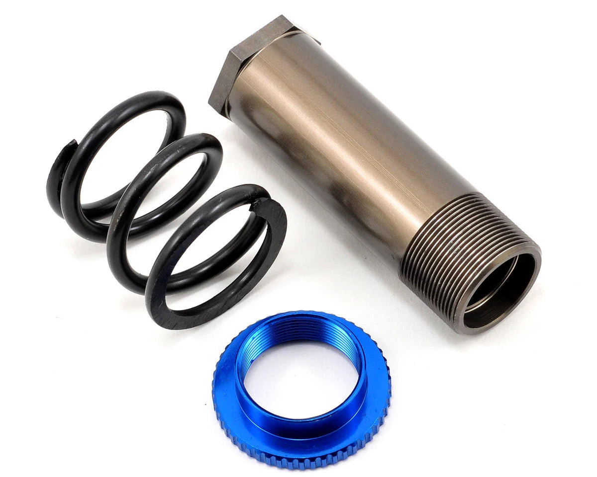 Team Losi Servo Saver Tube, Spring & Adjuster Set