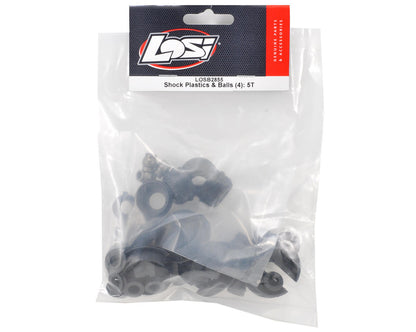 Team Losi Plastic Shock Part Set w/Pivot Ball