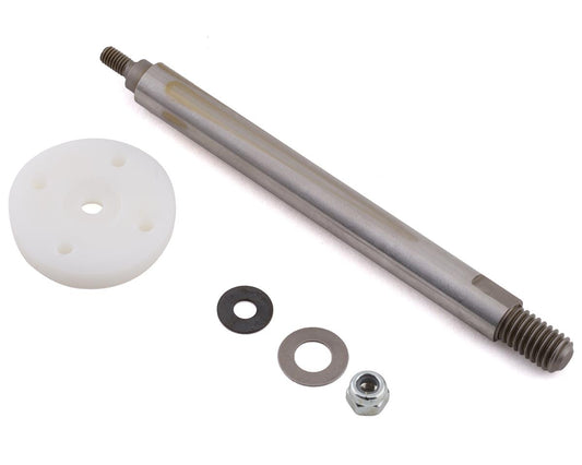 Team Losi Nutted Shock Shaft & Piston Kit, Front: 5T