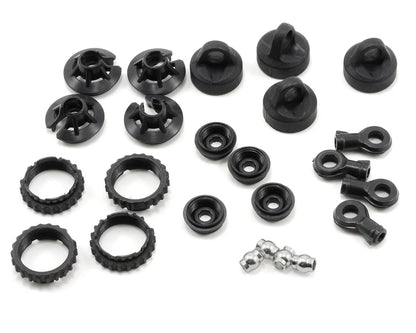 Losi Front & Rear Shock Plastics & Ball Set (4) (Ten-T)