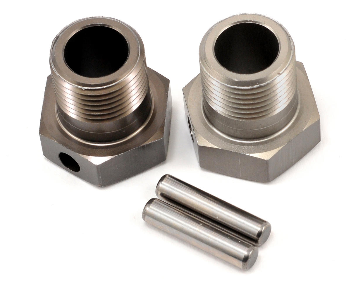 Team Losi Front/Rear Wheel Hex & Pin Set (2)