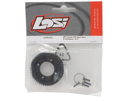 Losi 48T Center Spur Gear w/Hardware (Ten-T)
