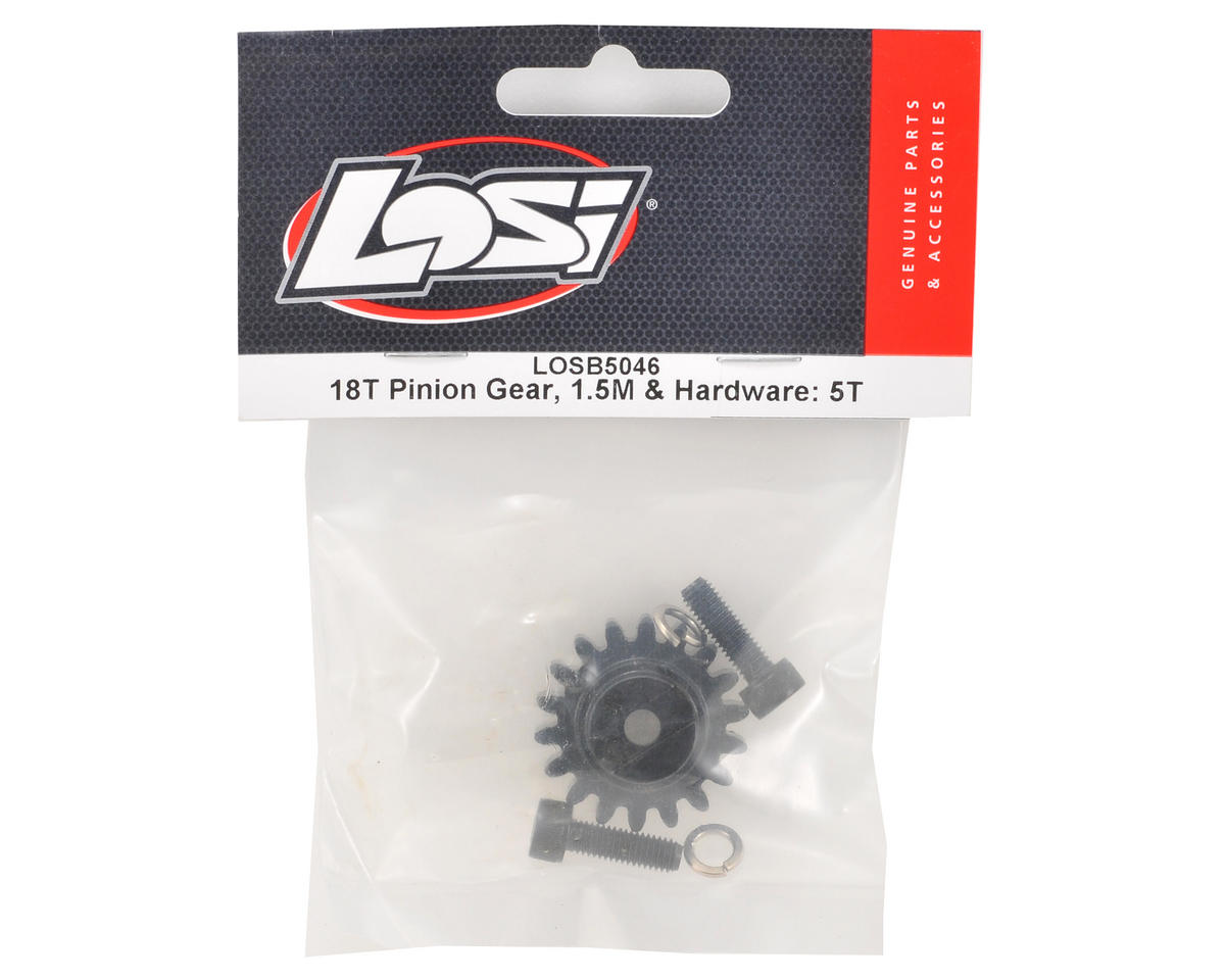 Team Losi 1.5M Pinion Gear & Hardware Set (18T)