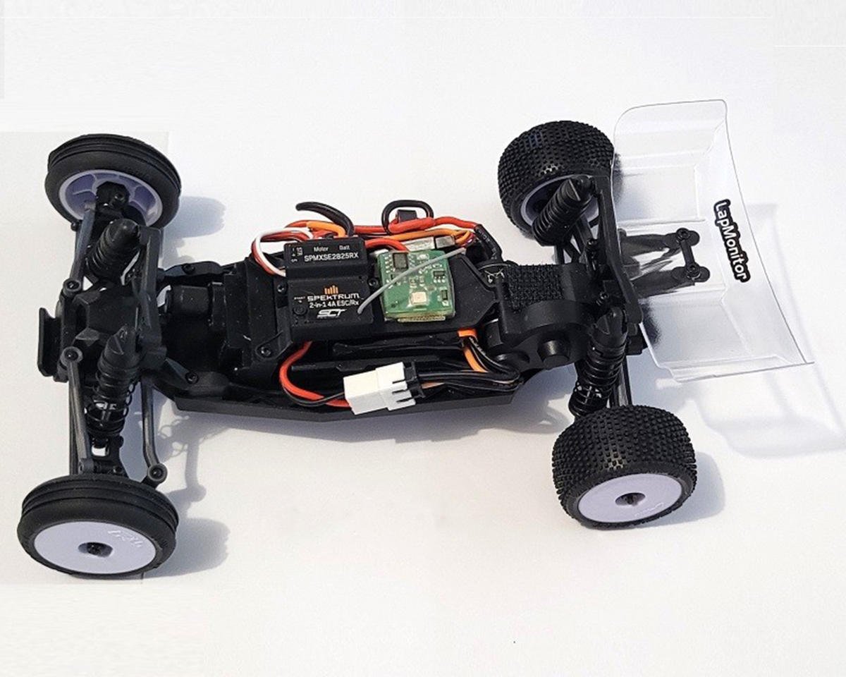 LapMonitor Micro-B Transponder w/3-Pin JST-XH Connector