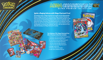 Pokemon Mega Charizard X Ex Ultra-Premium Collection
