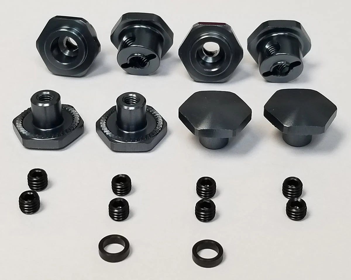 MIP Hex Adapter Kit for Traxxas Slash 4x4 (17mm)