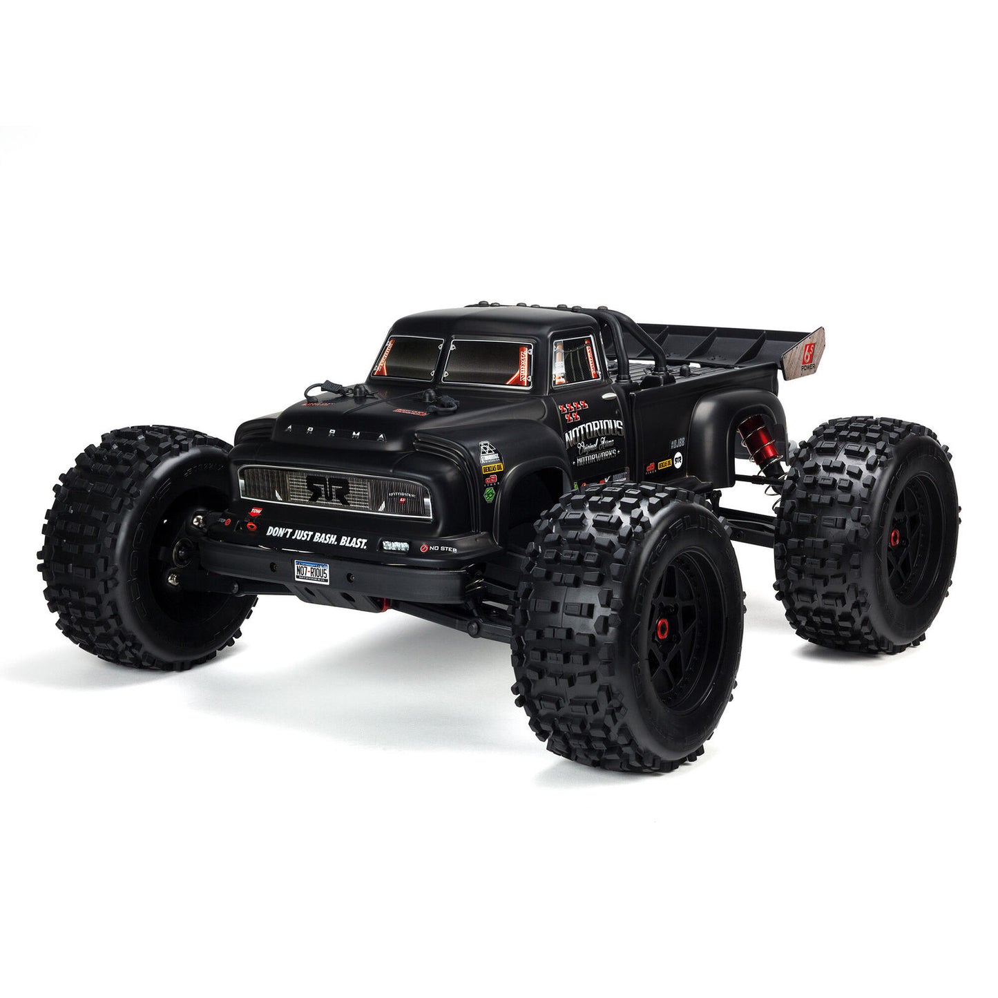 Arrma 1/8 NOTORIOUS 6S V5 4X4 BLX Stunt Truck with Spektrum Firma RTR