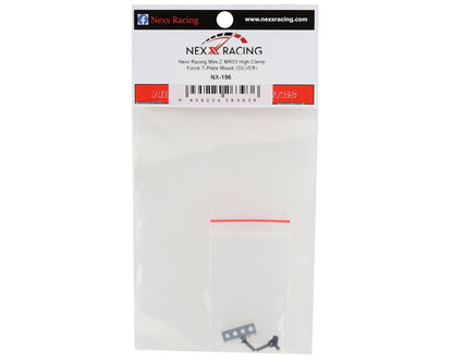 NEXX Racing MR03 High Clamp Force T-Plate Mount (Silver)