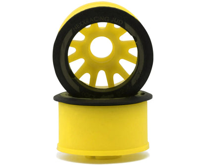 NEXX Racing Mini-Z "JUD" EVO Rear Threaded Side-Wall RWD Carbon-Fiber Rims (2mm Offset)(2)