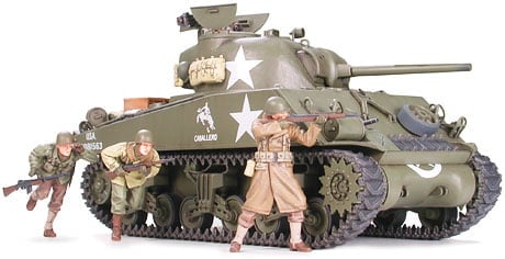 Tamiya M4A3 Sherman 75mm Gun