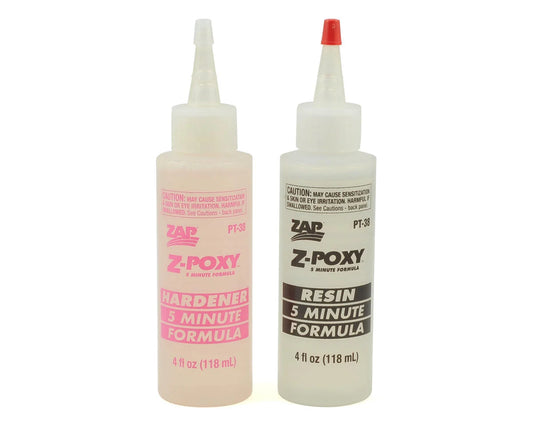 Zap Z-Poxy 5 Minute Epoxy, 8 oz PT-38