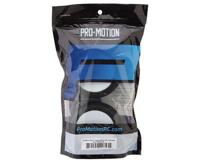 Pro-Motion Raptor 1/8 Truggy Pre-Mount Tires (White) (2) (T-Compounds)