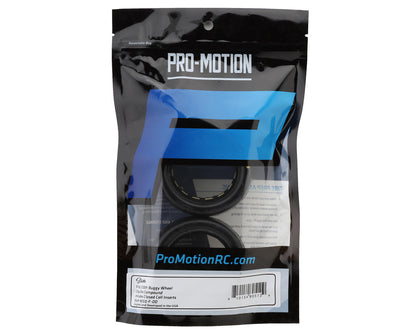 Pro-Motion Slicks 2.2'' Front Buggy 2WD/4WD Slick Tires (2) (Clay)(DD)