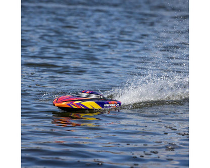 Pro Boat Sonicwake 24" Self-Righting RTR Deep-V Brushless Boat (Red)