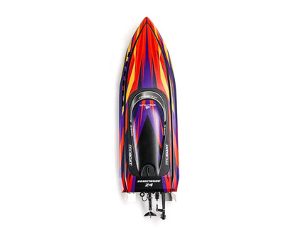 Pro Boat Sonicwake 24" Self-Righting RTR Deep-V Brushless Boat (Red)