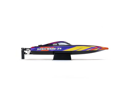 Pro Boat Sonicwake 24" Self-Righting RTR Deep-V Brushless Boat (Red)