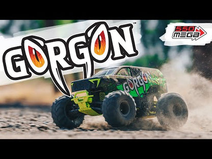 Arrma 1/10 GORGON 4X2 MEGA 550 Brushed Monster Truck RTR with Battery & Charger