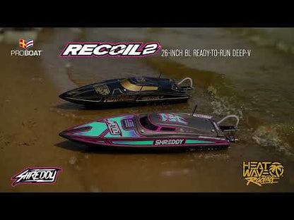 Proboat Recoil 2 V2 26" Self-Righting Brushless Deep-V RTR