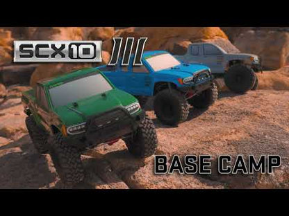 Axial 1/10 SCX10 III Base Camp 4X4 Rock Crawler Brushed RTR