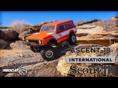 Redcat Ascent-18 International Scout II - 1/18 Scale Brushed Electric Rock Crawler