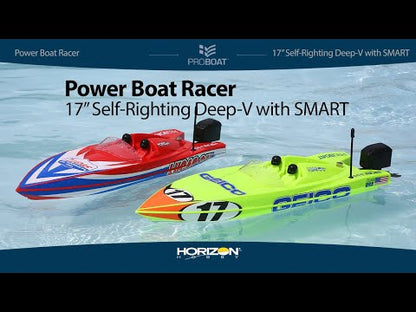 Lucas Oil 17" Power Boat Racer Self-Righting Deep-V RTR