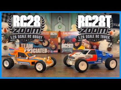 Team Associated RC28 Zoom 1/28 RTR 2WD Micro RC10 Buggy w/2.4GHz Radio, Integrated Battery & USB-C Cable
