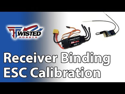Twisted Hobbys Receiver Micro 6Ch DSMX/DSM2 CRACK PRO 2.4Ghz Spectrum w/ Diversity Antenna