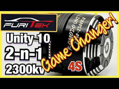 Furitek Komodo Unity 10 Competition 2-in-1 Brushless Motor & ESC (2300kV) w/XT60 Connector