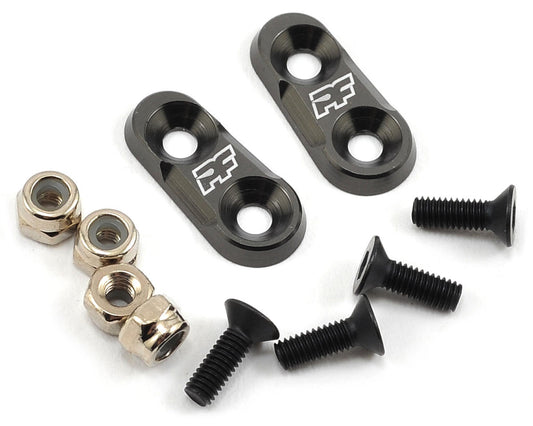 Protoform Aluminum 1/10 Scale Wing Mount Set (Gun Metal)