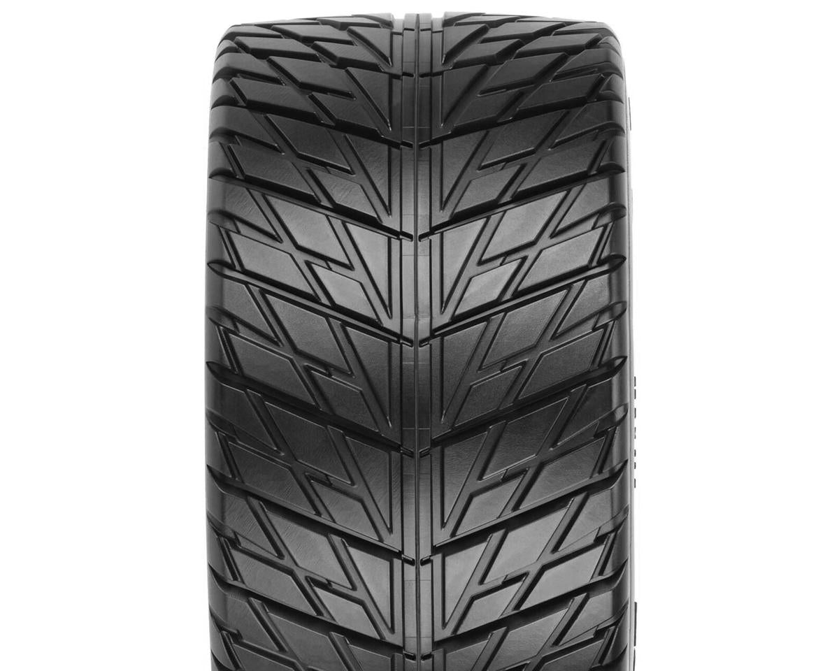 Pro-Line Street Fighter HP 3.8" Belted Tires Pre-Mounted w/Raid Wheels (2) (M2)