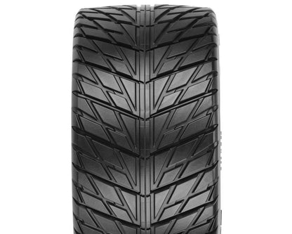 Pro-Line Street Fighter HP 3.8" Belted Tires Pre-Mounted w/Raid Wheels (2) (M2)