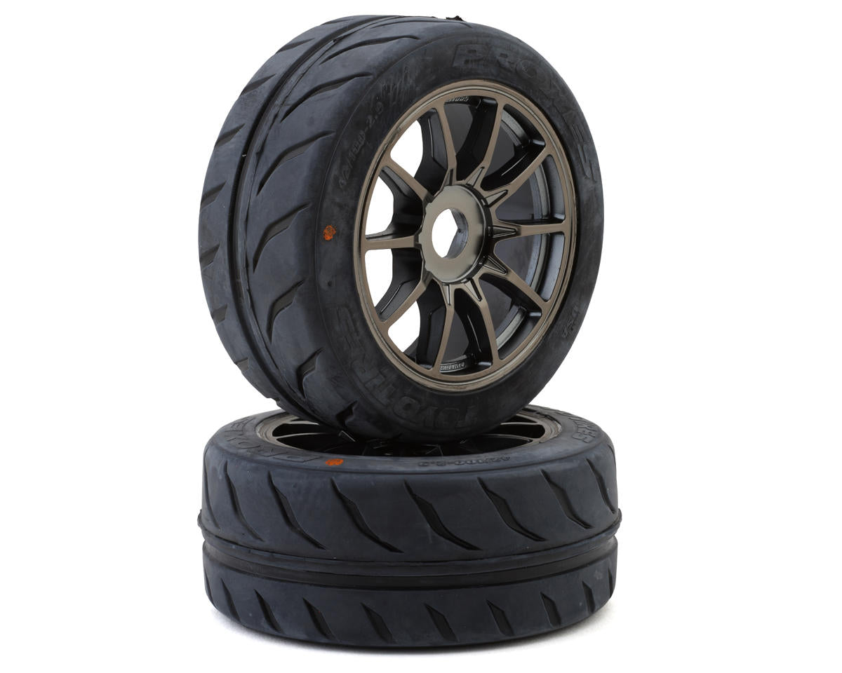 Proline Toyo Proxes R888R - 2.9" 42/100 Belted Pre-mounted Tires (2) (S3) w/Spectre Wheels