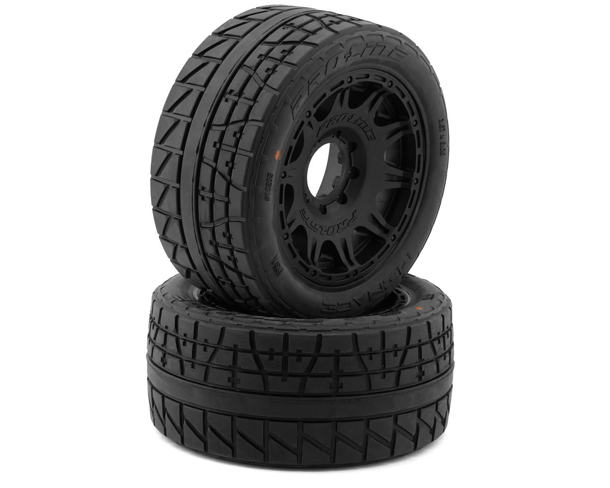 Proline 1/6 Menace HP Belted Pre-Mounted 8S Monster Truck Tire (Black)(2)