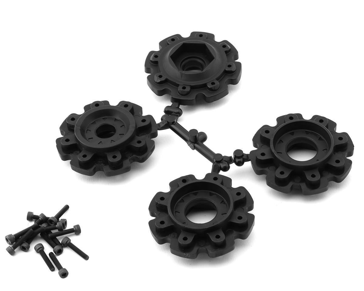 Pro-Line Trencher 5.7" Pre-Mounted Tires w/Raid Wheel (Black) (2) w/24mm Hex