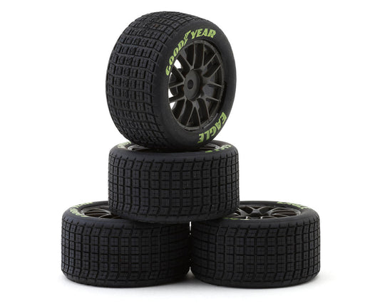Pro-Line Losi NASCAR 1/12 Goodyear Eagle Pre-Mounted Dirt Tires (4) (Medium)