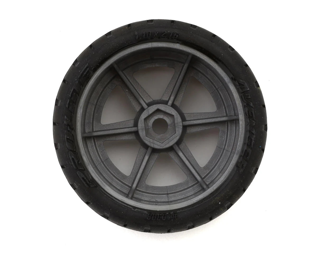 Pro-Line Losi® NASCAR® 1/12 Avenger Pre-Mounted Tires (4)  w/Overdrive Wheels