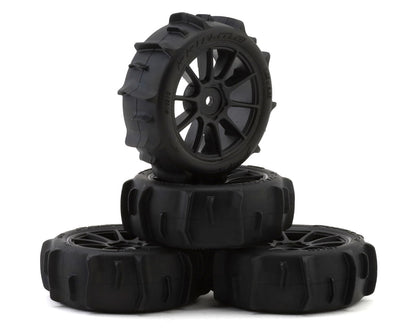Pro-Line Dumont 1.9" Pre-Mounted Buggy Tire (Black) (4) (Typhon Grom) w/Mach-10 Wheel
