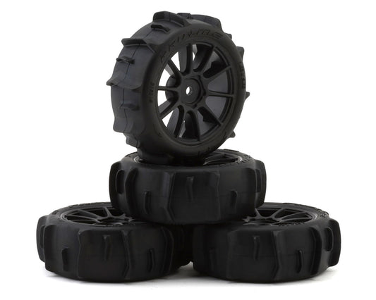 Pro-Line Dumont 1.9" Pre-Mounted Buggy Tire (Black) (4) (Typhon Grom) w/Mach-10 Wheel