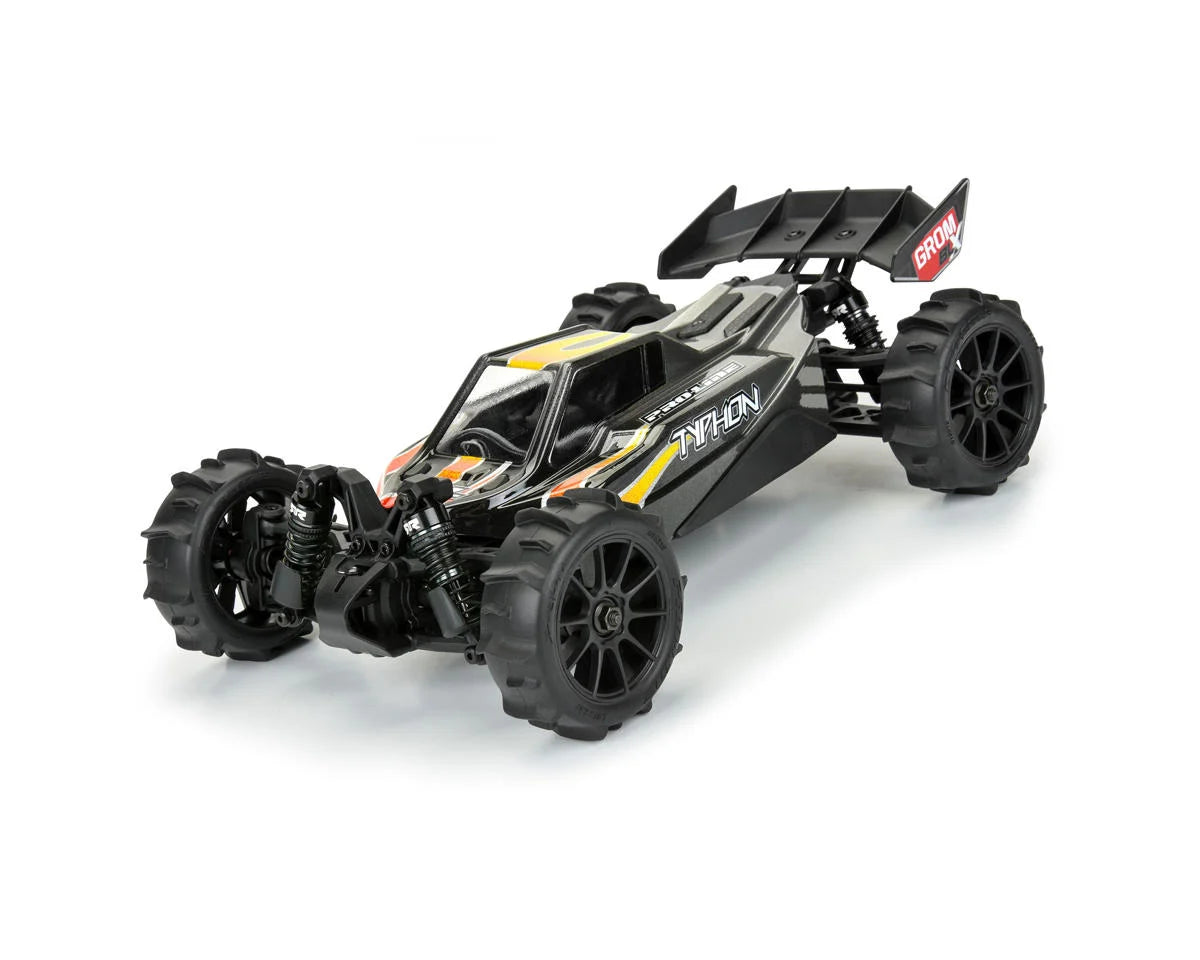 Pro-Line Dumont 1.9" Pre-Mounted Buggy Tire (Black) (4) (Typhon Grom) w/Mach-10 Wheel
