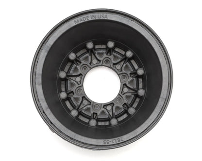 Pro-Line Raid Bead-Loc 2.2/3.0" Short Course Wheels (Red/Gray) (2) w/12mm & 14mm Removable Hex