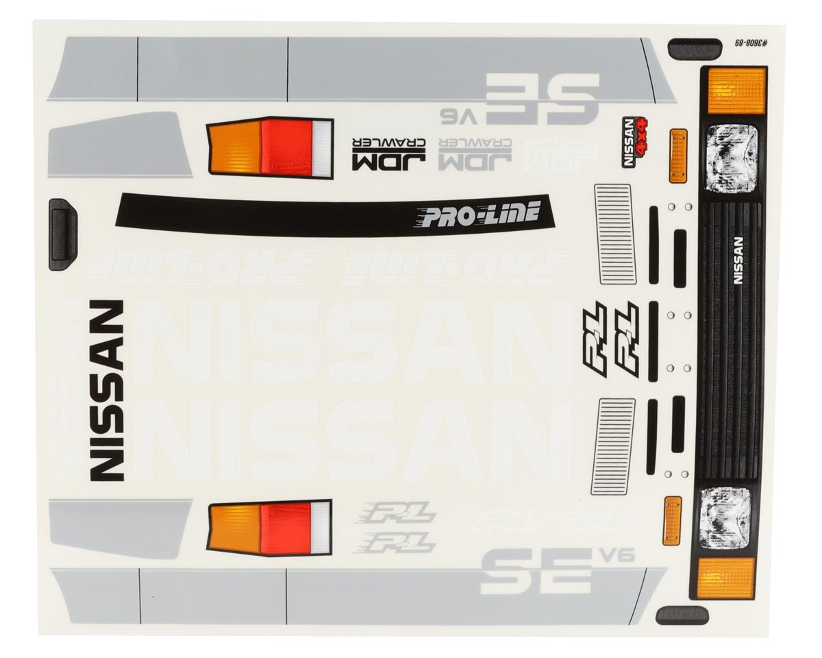 Pro-Line 1987 Nissan "Hardbody" D21 12.3" Rock Crawler Body (Clear) (SCX10-II)