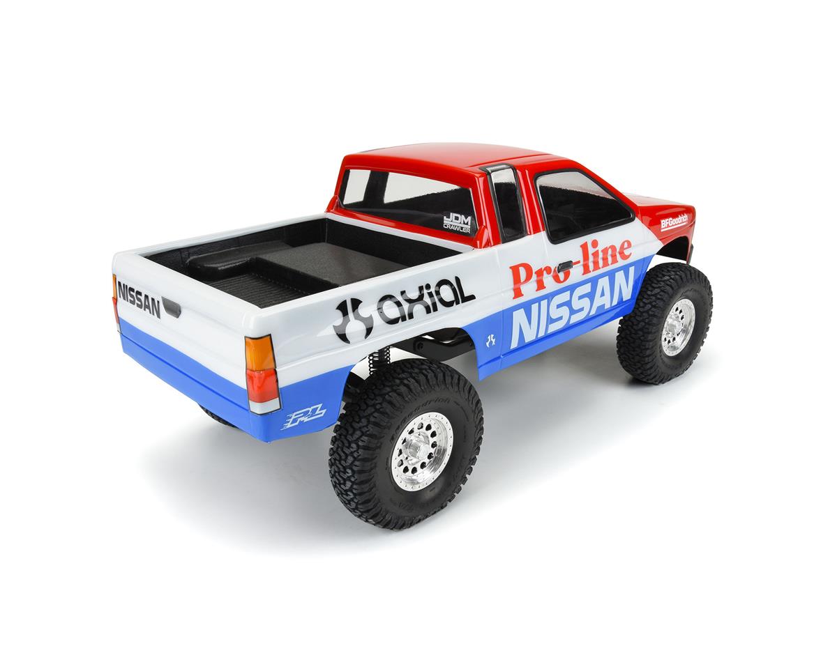 Pro-Line 1987 Nissan "Hardbody" D21 12.3" Rock Crawler Body (Clear) (SCX10-II)