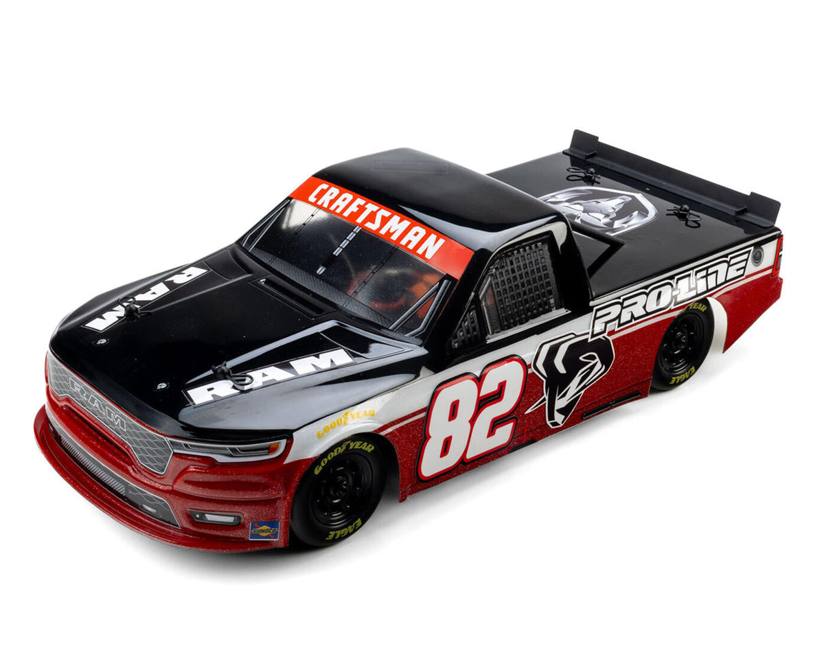 Pro-Line Losi NASCAR 2026 Ram 1500 Truck Pre-Trimmed Body (Clear)