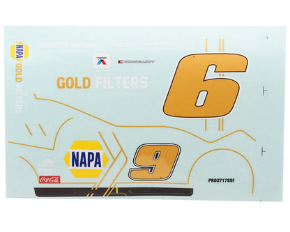 Pro-Line Losi NASCAR® Chase Elliott #9 NAPA® DIY 2025 Chevy Camaro Body (Clear) (Limited Edition)