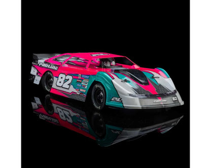Pro-Line Dirt Late Model Tombstone Hi-Performance 1/12 Pre-Trimmed (Clear)